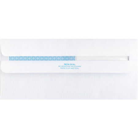 Business Source No. 9 Double Window Invoice Envelopes - Rear