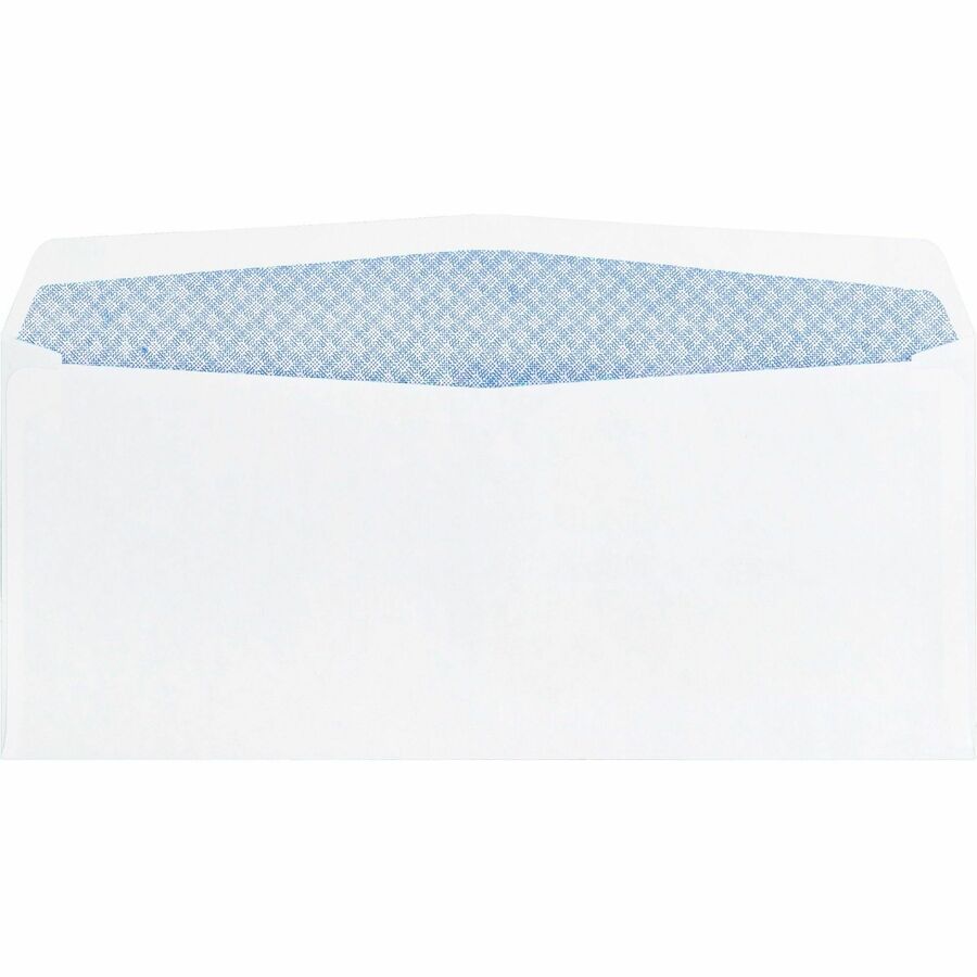 Business Source No. 9 Double Window Invoice Envelopes - Rear