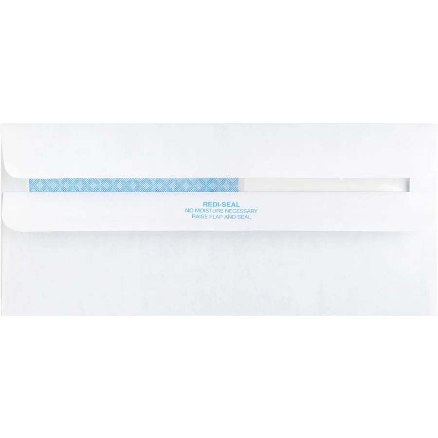 Business Source No. 9 Double Window Invoice Envelopes - Pack of 500