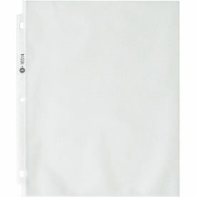 Business Source Nonglare Sheet Protectors - Letter Size 3.3 mil - 50/Box
