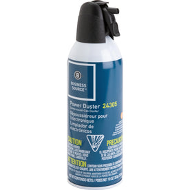 Business Source Power Duster: 10 oz Moisture-free Ozone-safe - Multi Pack - Electronics Cleaning Supplies