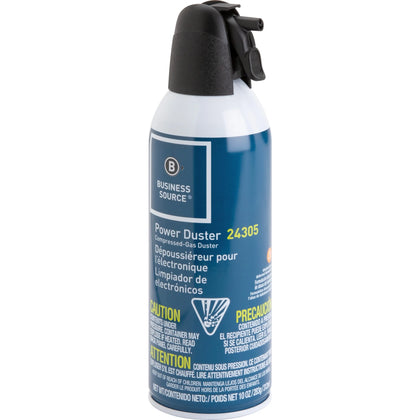 Business Source Power Duster: 10 oz Moisture-free Ozone-safe - Multi Pack - Electronics Cleaning Supplies