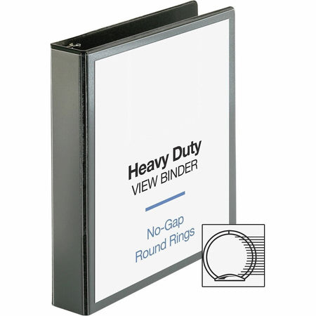 Business Source Premium Round Ring View Binder - Alternate-Image3