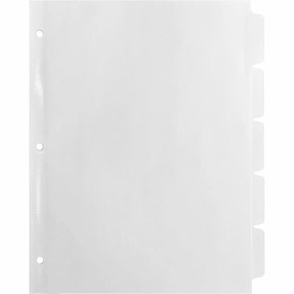 Business Source Punched Laser Index Dividers - Organize Your Files Efficiently - Divider