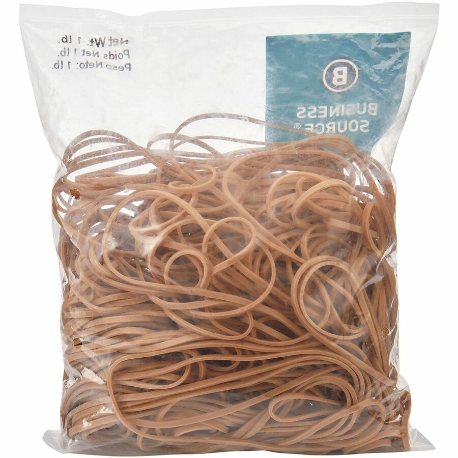 Business Source Quality Rubber Bands - Rear