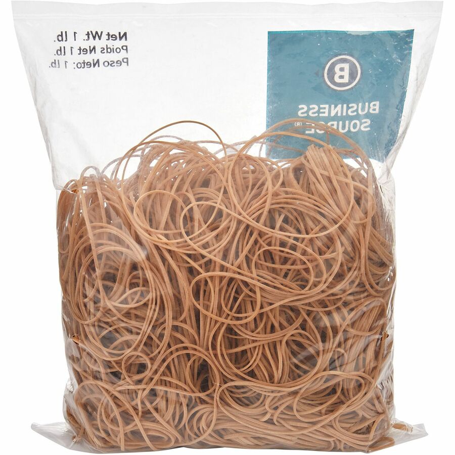 Business Source Quality Rubber Bands - Rear