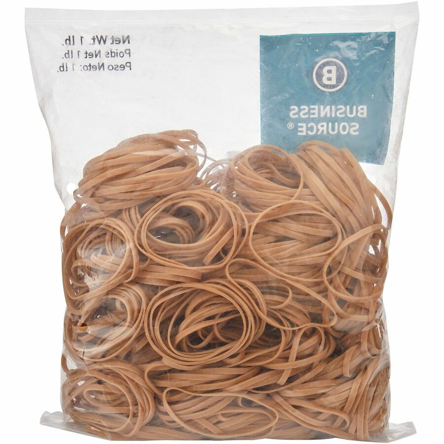 Business Source Quality Rubber Bands - Rear