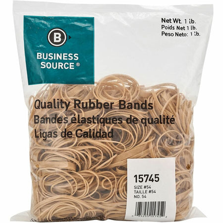 Business Source Quality Rubber Bands - Front