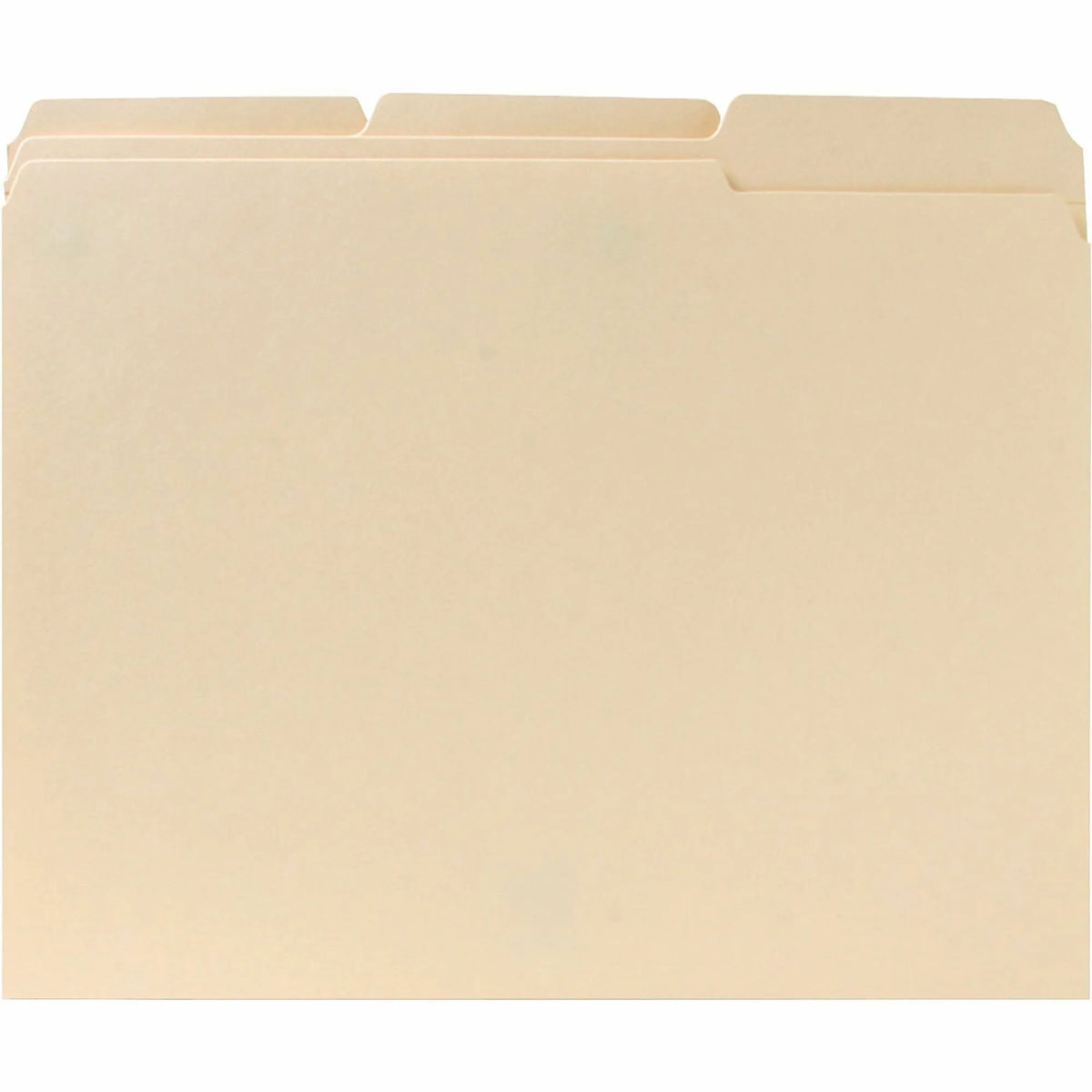 Business Source Recycled Classification Folders - Top Tab - 3/4’’ Expansion - File