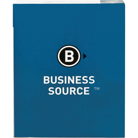 Business Source 1/3 Tab Cut Letter Recycled Fastener Folder - 8 1/2’’ x 11’’ - 2 Fastener(s) - 10% - 50 / Box - Folders