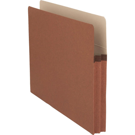 Business Source Recycled File Pocket - Redrope - 1 3/4’’ Expansion - Tear Proof - 25/Box - Expanding Files