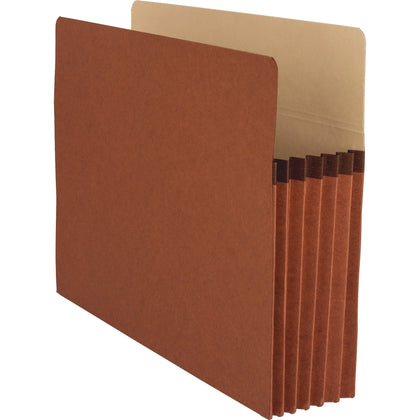 Business Source Recycled File Pocket: Redrope Tear-Proof 1200 Sheets Capacity - Expanding Files
