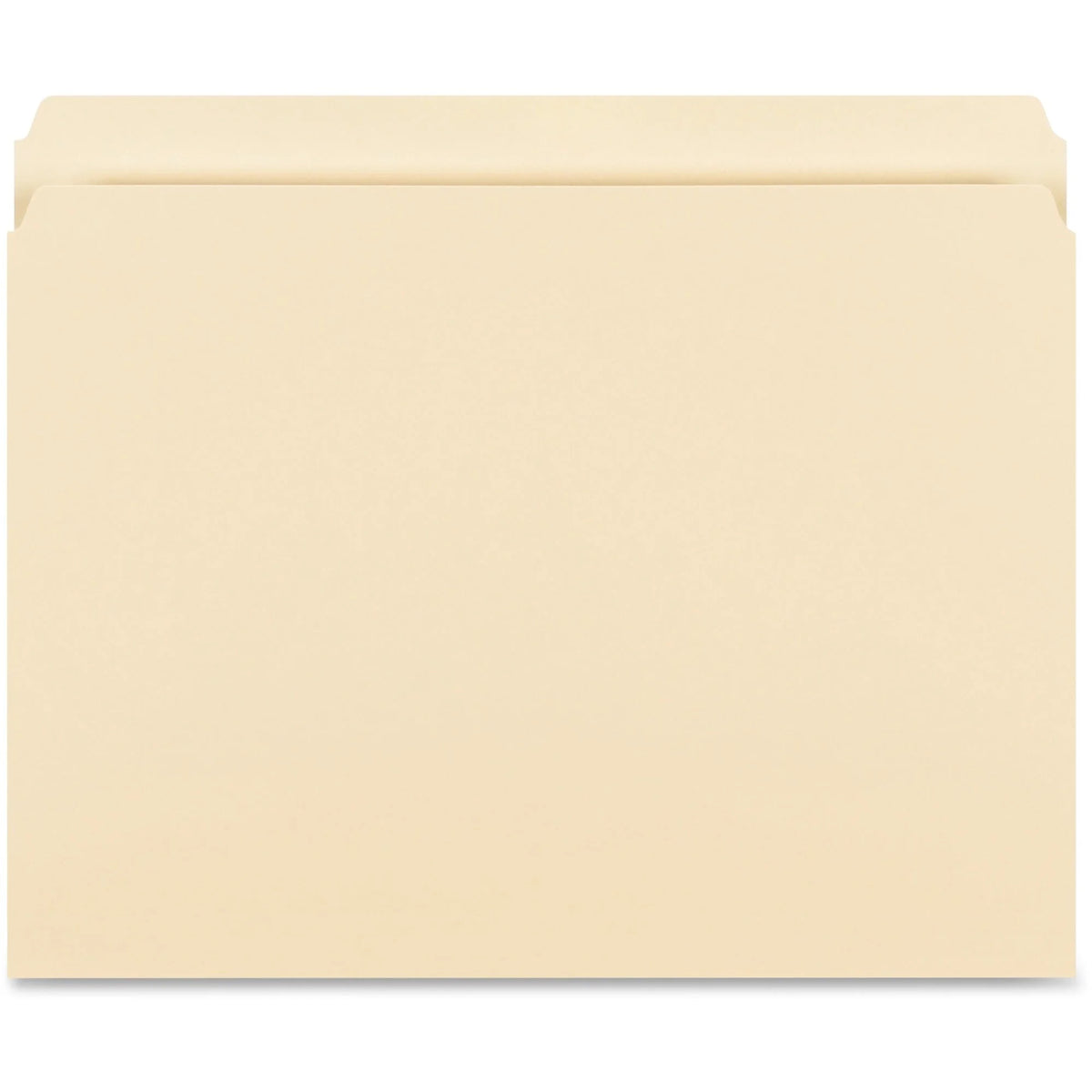 Business Source Recycled Storage Folders - 8 1/2’’ x 11’’ - 14 pt. - 1 Plys - 50/Box - Top Tab File
