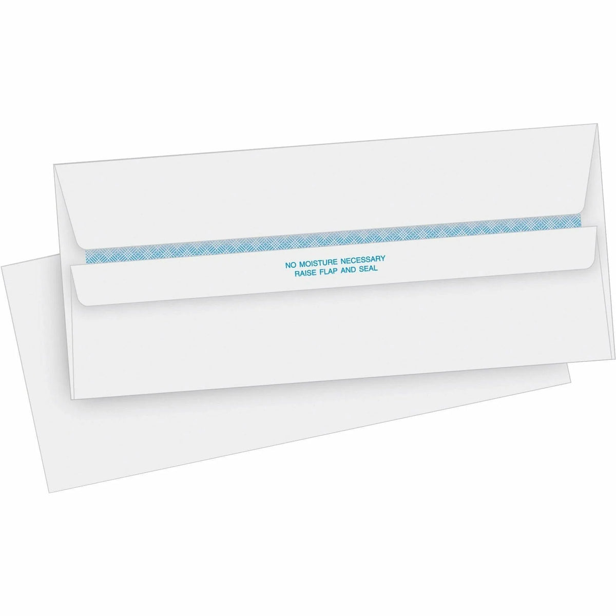 Business Source Regular Security Invoice Envelopes - #10 - 24 lb - White - 500/Box