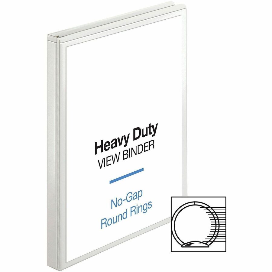Business Source Round-ring View Binder - Alternate-Image5