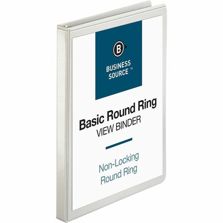 Business Source Round-ring View Binder - Alternate-Image1