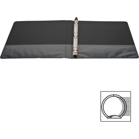 Business Source Round-ring View Binder - Top