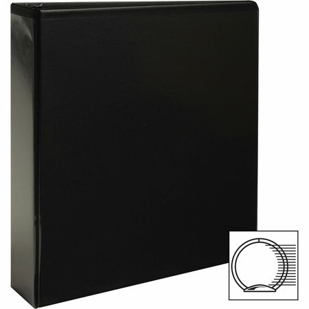 Business Source Round-ring View Binder - Left