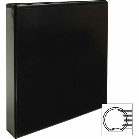 Business Source Round-ring View Binder - Left