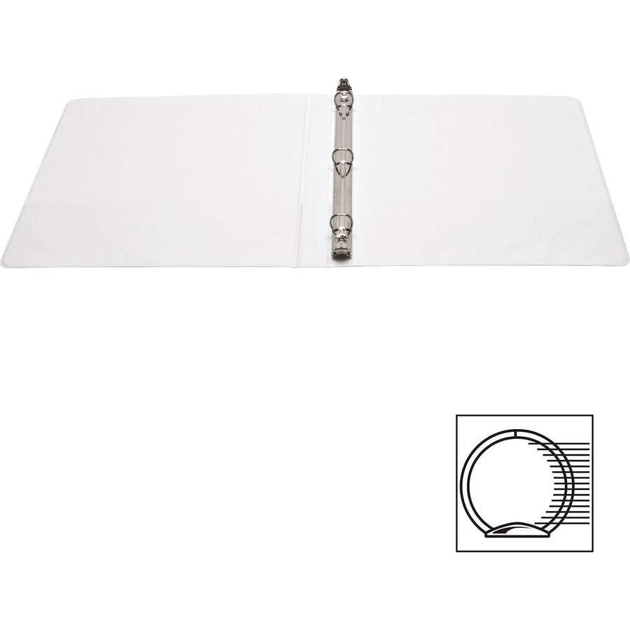 Business Source Round-ring View Binder - Top