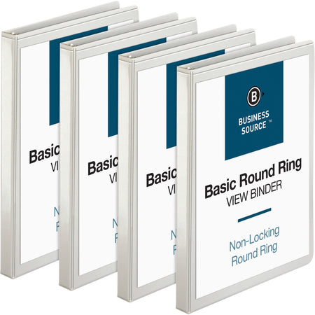 Business Source Round-ring View Binder - 2000