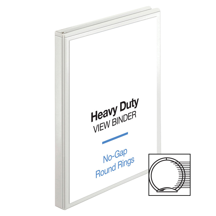 Business Source Round-ring View Binder - Alternate-Image1