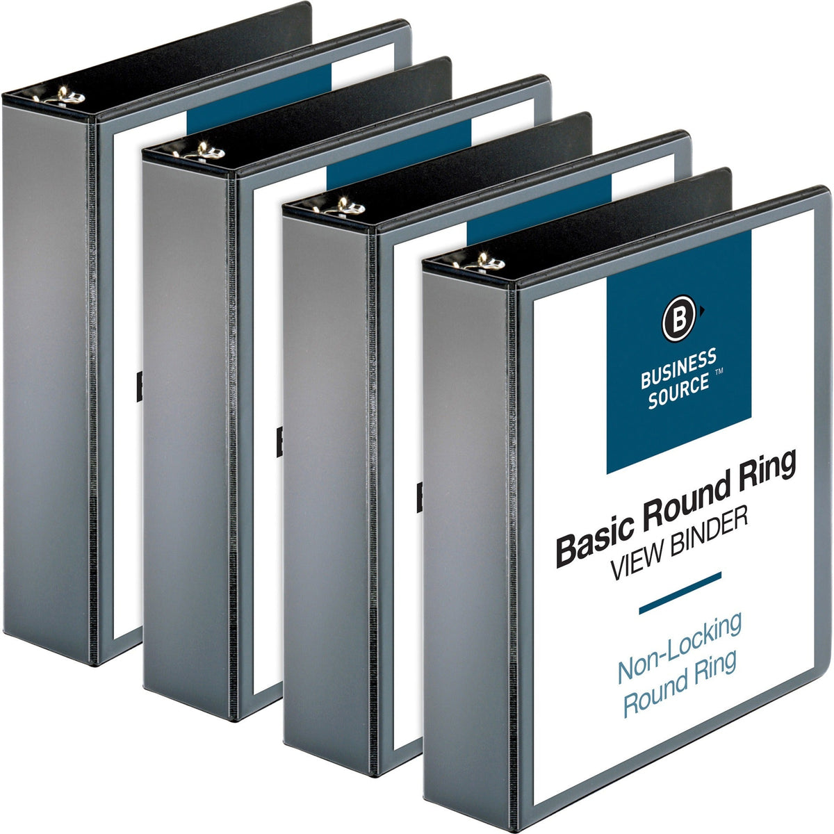 Business Source Round-ring View Binder - 2000