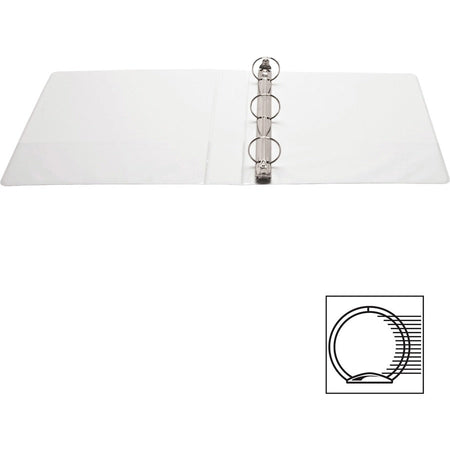 Business Source Round-ring View Binder - Top