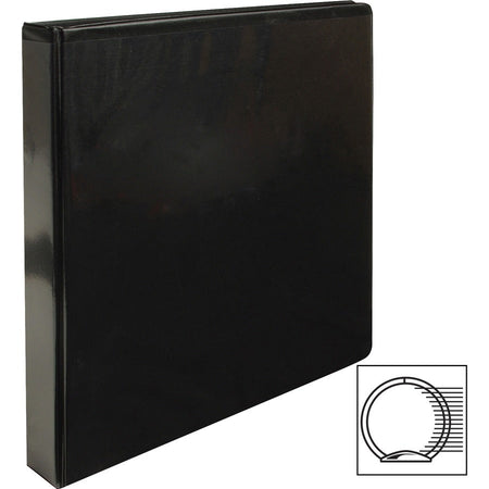 Business Source Round-ring View Binder - Left