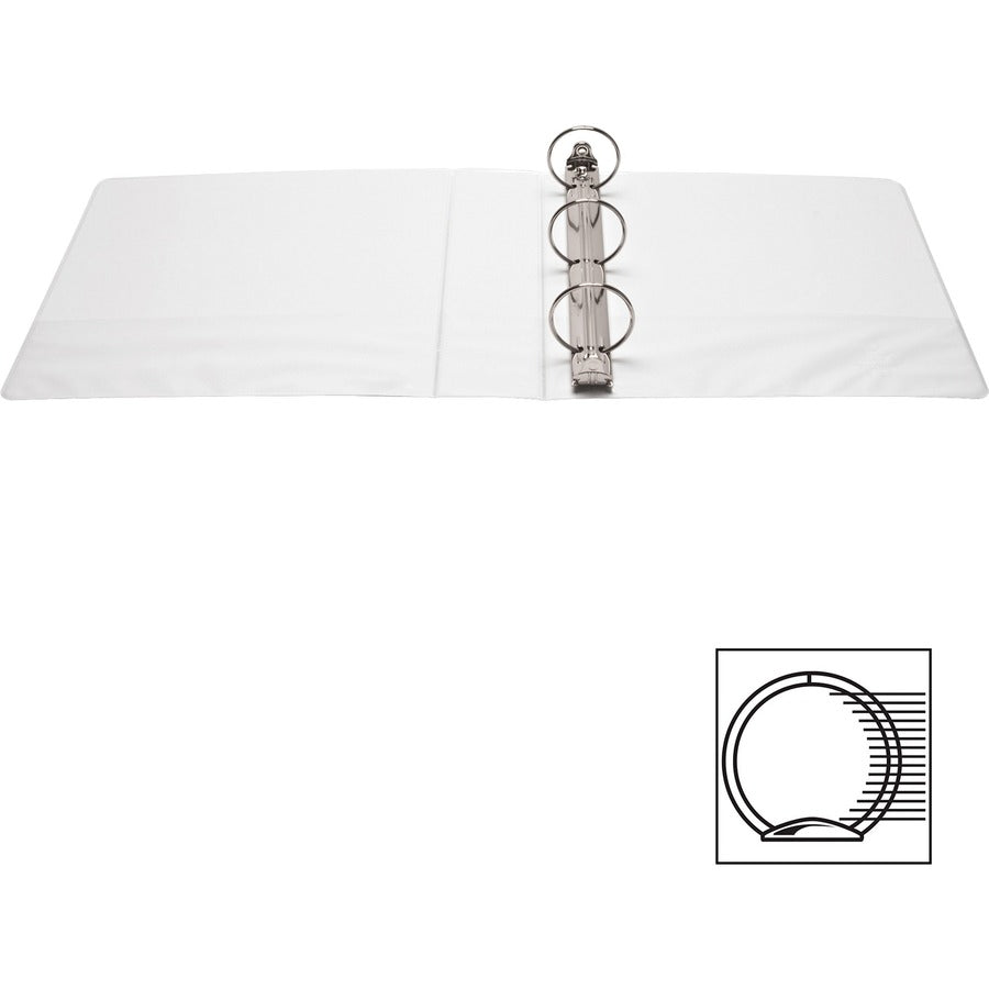 Business Source Round-ring View Binder - Top