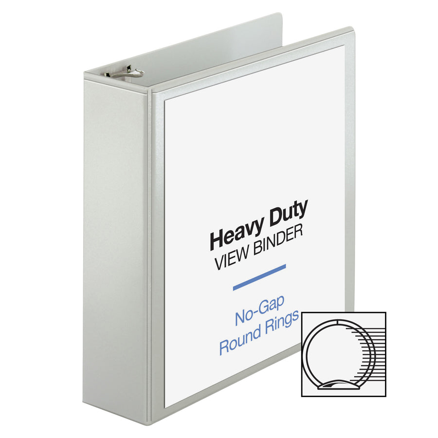 Business Source Round-ring View Binder - Alternate-Image1