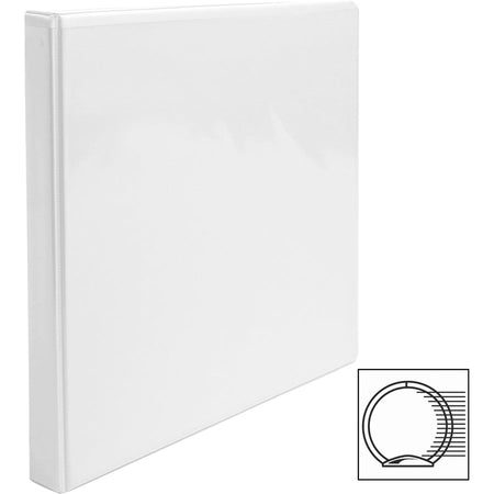 Business Source Round-ring View Binder - Left