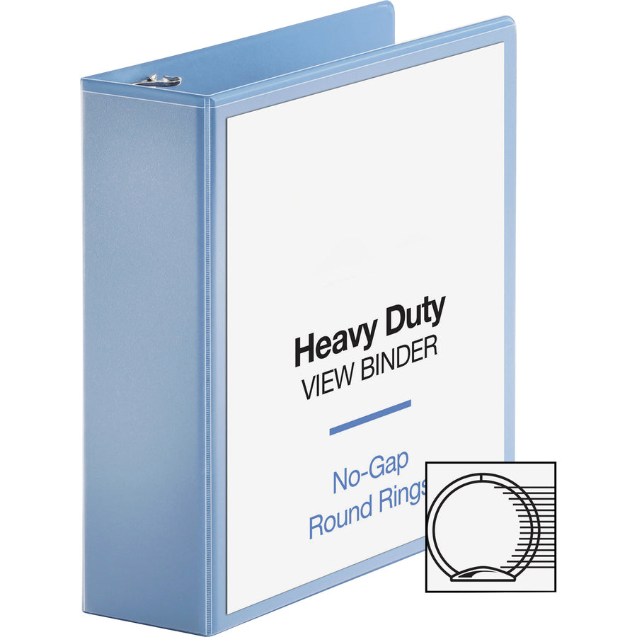 Business Source Round-ring View Binder - Alternate-Image1
