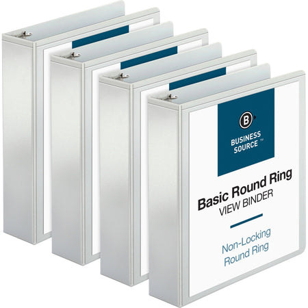 Business Source Round-ring View Binder - 2000