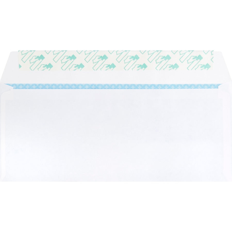 Business Source Security Tint Window Envelopes - Rear