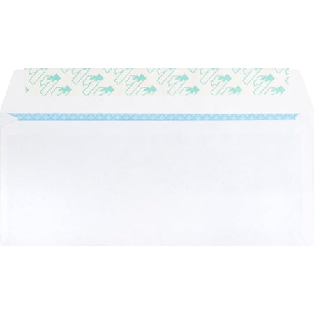 Business Source Security Tint Window Envelopes - Rear