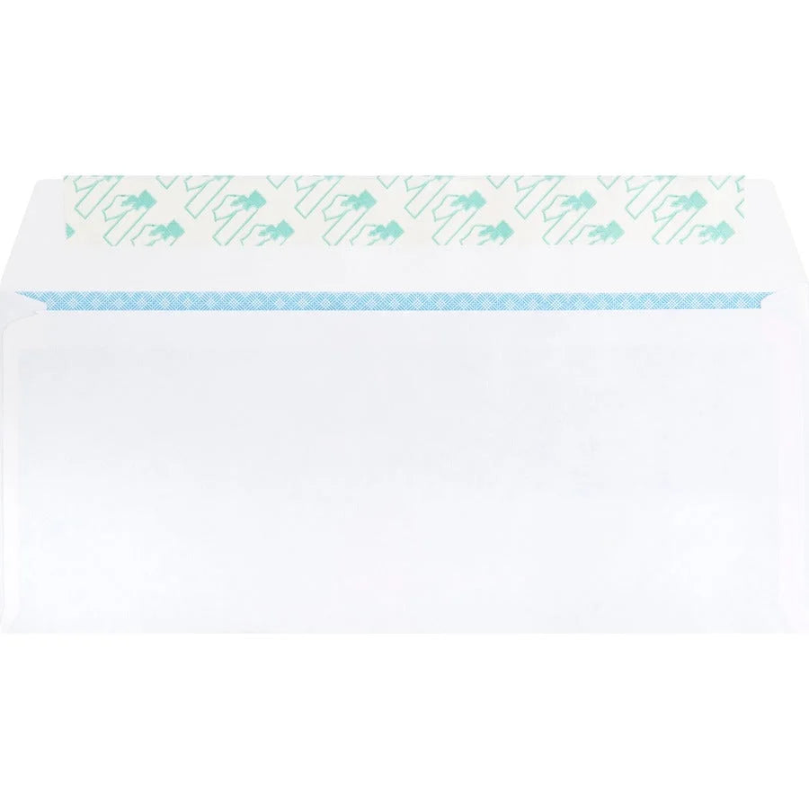 Business Source Security Tint Window Envelopes: #10 Peel & Seal White - 500/Box - Envelopes