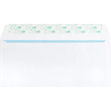 Business Source Security Tint Window Envelopes: #10 Peel & Seal White - 500/Box - Envelopes