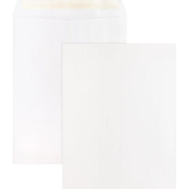 Business Source Self Sealing Catalog Envelopes - 10x13 - 28 lb - White - 100/Box - Large Format