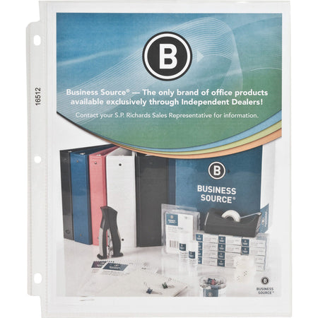 Business Source Sheet Protectors - Alternate-Image1