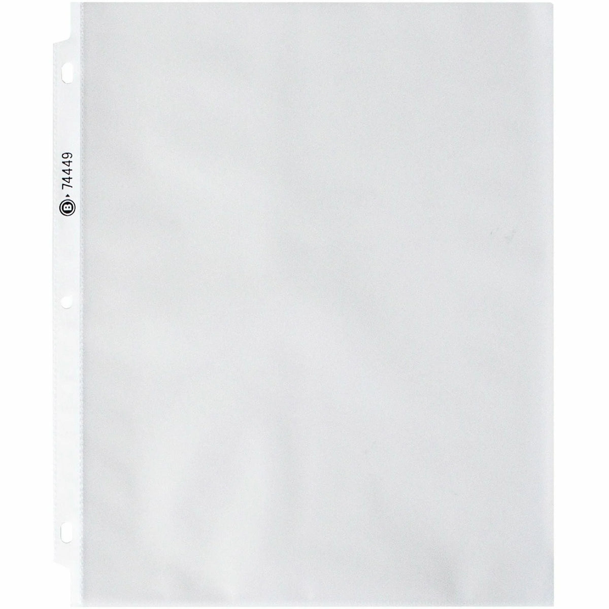 Business Source Sheet Protectors - Letter Size Top-loading Clear Polypropylene - 100/Box