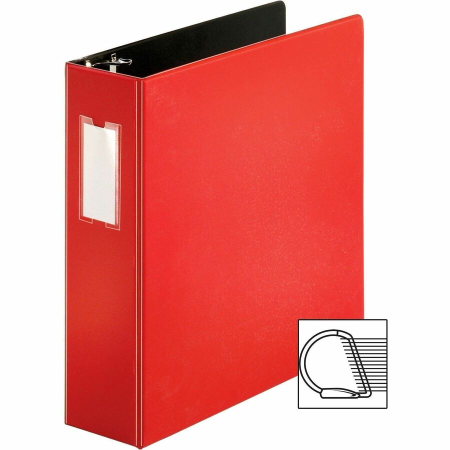 Business Source Slanted D-ring Binders - Alternate-Image2