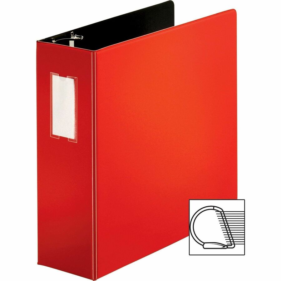 Business Source Slanted D-ring Binders - Alternate-Image2