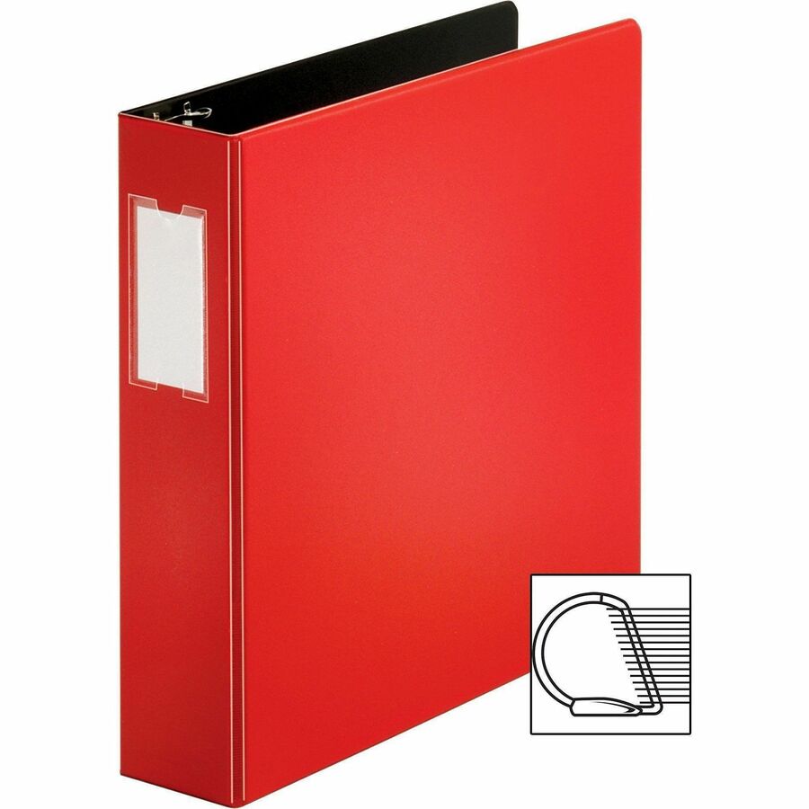 Business Source Slanted D-ring Binders - Alternate-Image3
