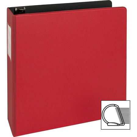 Business Source Slanted D-ring Binders - Left