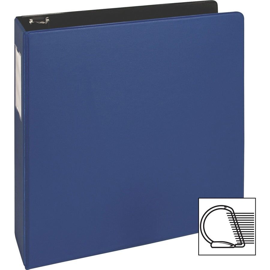 Business Source Slanted D-ring Binders - Left