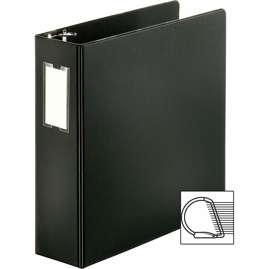 Business Source Slanted D-ring Binders - Alternate-Image3