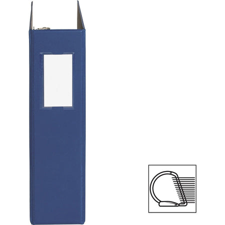 Business Source Slanted D-ring Binders - Rear