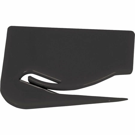 Business Source Slide Letter Opener: Handheld Black - Comfortable & Compact - Mailroom Equipment Supplies