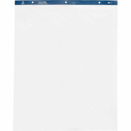 Business Source Standard Easel Pad - 50 Sheets 27’’ x 34’’ White Paper - Pads